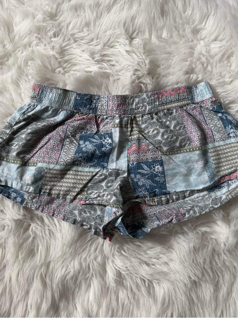 Victoria’s Secret floral patchwork cottagecore sleep shorts